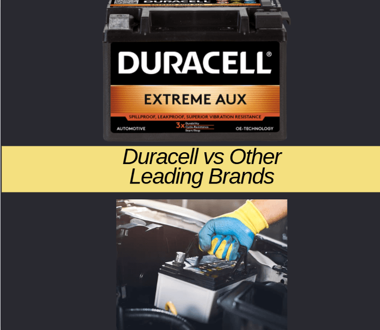 How Duracell Car Batteries Compare to Other Leading Brands