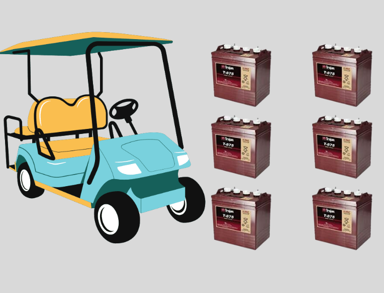 Trojan’s Popular Battery Models for Golf Carts