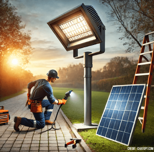 Step-by-Step Guide to Solar Floodlight Installation