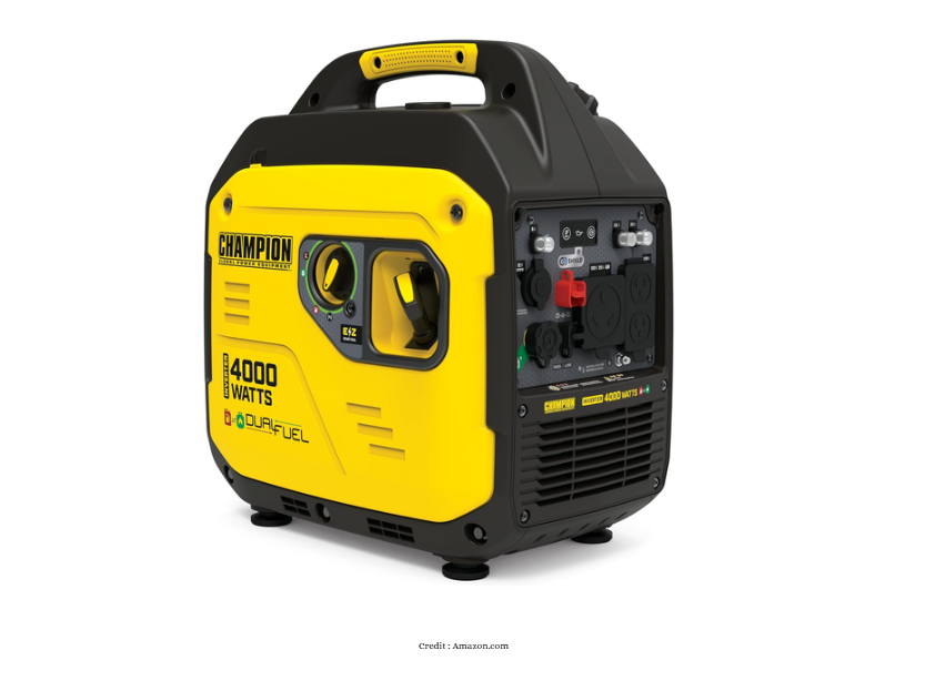 2. Champion 4000W Dual Fuel RV Ready Portable Inverter Generator